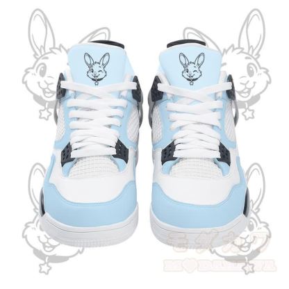 Modakawa Schnürschuhe mit Hasenmotiv und Luftpolsterung - Blau - 48 - image 3