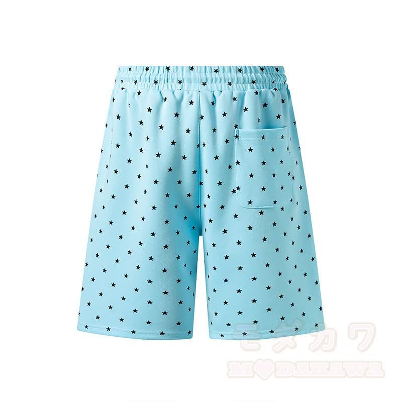 Hochwertige, strapazierfähige Shorts mit Press Star Puppy-Stickerei und Kordelzug - image 6