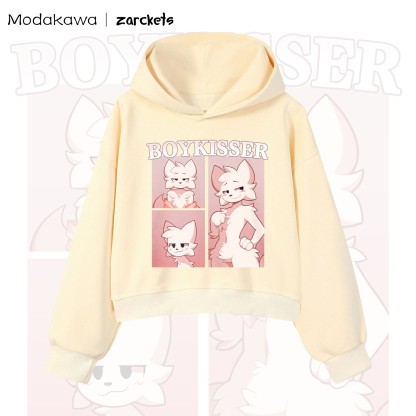 MODAKAWA x Zarckets Hoodie mit Katzenprint - Aprikose - 3XL - image 3