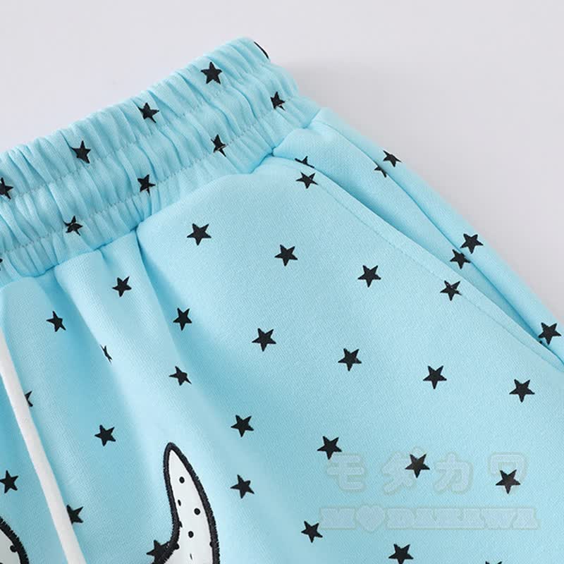 Hochwertige, strapazierfähige Shorts mit Press Star Puppy-Stickerei und Kordelzug - image 13