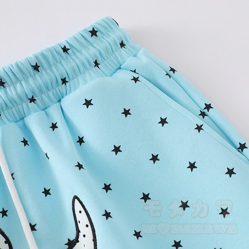 Hochwertige, strapazierfähige Shorts mit Press Star Puppy-Stickerei und Kordelzug - image 13
