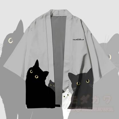 Modakawa Cardigan mit Farben , Kimono-Oberbekleidung - image 6