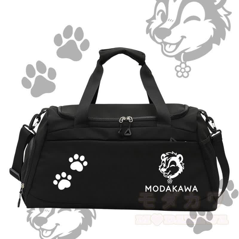 Modakawa Sporttasche mit Skunk-Modikation und großem Fassungsvermögen - Schwarz - 55 x 28 x 26 cm - image 6
