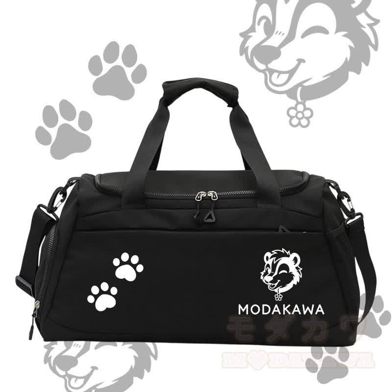Modakawa Sporttasche mit Skunk-Modikation und großem Fassungsvermögen - Schwarz - 55 x 28 x 26 cm - image 6