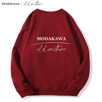 MODAKAWA X old_arcture LOST IN MIND Rose Knight Print Rundhals-Sweatshirt - image 4