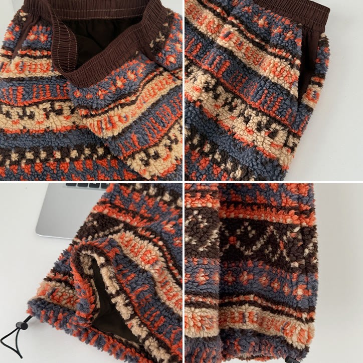 Vintage Fair Isle Laternen-Midirock - image 6