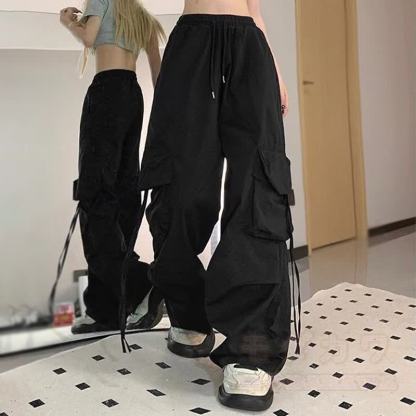 Zweiteiliges Set: Langarmshirt mit Schleife in Farben -Optik, weite Hose und passende Hose. - image 6