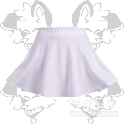 MODAKAWA X popipeko Puppy Graphic Modakawa Crop Tank Sport Top Skirt Matching Outfit - Hellvioletter Rock - 2XL - image 10
