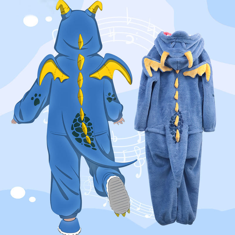 Anime-Drachen-Einteiler-Pyjama-Set - image 6