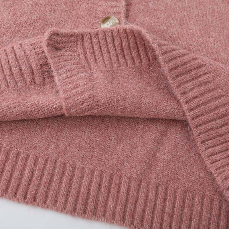 Strickoberteil, Schal, Rock, Strickjacke, vierteiliges Set - image 9