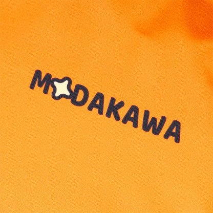 Modakawa Kapuzenpullover mit Farbverlauf, Fuchs- und Buchstabenprint, locker geschnitten - image 10