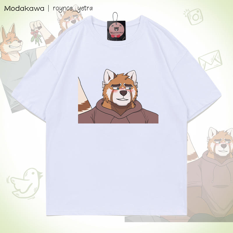 MODAKAWA X roynce_yetra Anderson And Felipe Grafik-T-Shirt - White B - 5XL - image 7