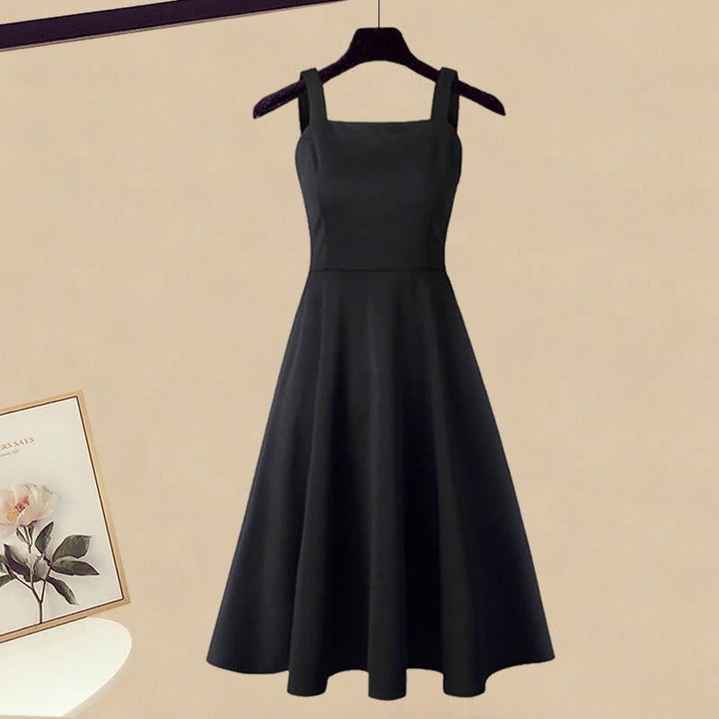 Zweiteiliges Set aus Strickpullover und Unterkleid in Farben - image 8