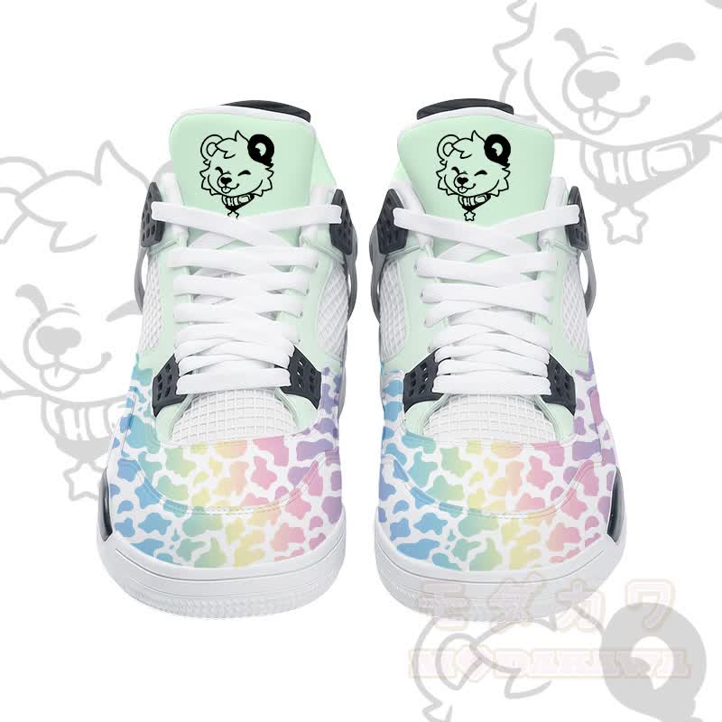 MODAKAWA X popipeko Bear Gradient Camo Graphic Schnürschuhe mit Luftpolsterung - image 6