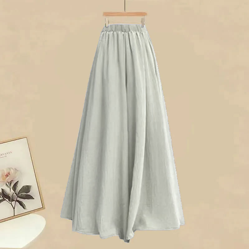 Strickpullover, karierte Hose, passendes Outfit - Green Pantskirt - XL - image 5