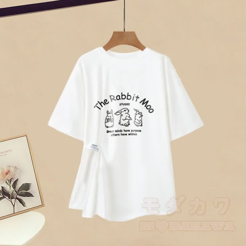 Unregelmäßiges T-Shirt-Slipkleid passendes Outfit - image 3