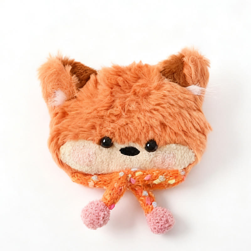 Plüsch-Kapuzenmantel mit Fuchsohren - image 4