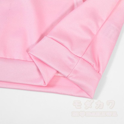 Modakawa Kapuzenpullover mit Farbverlauf und Oktopus-Buchstabenprint, locker geschnitten - image 7