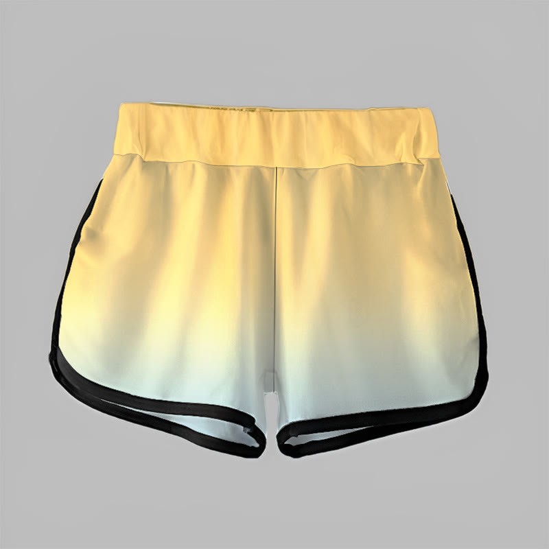 Modakawa Shorts mit Sternenmuster und Farbverlauf - image 4