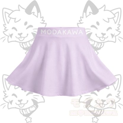 MODAKAWA X popipeko Kitty Graphic Crop Tank Sport Top Skirt Matching Outfit - Lila Rock - 2XL - image 9