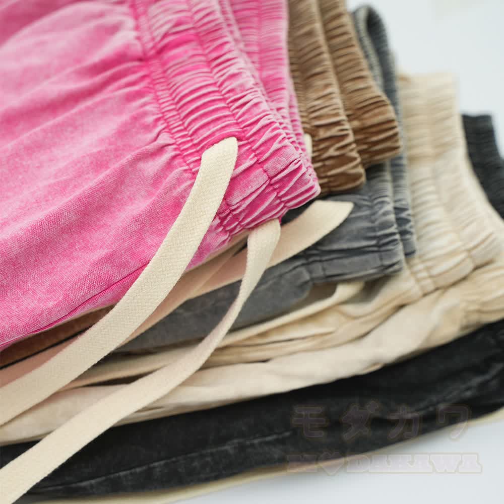 Modakawa Vintage-Shorts mit niedlichem Welpenmotiv - image 7