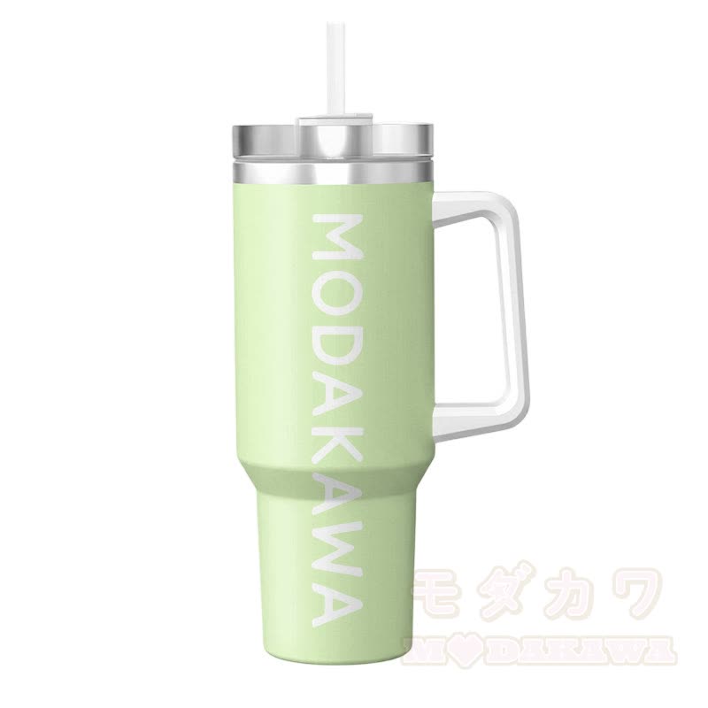 Modakawa Edelstahlbecher in Pastellfarben, 40 oz (ca. 1,2 l) - 16 - 40 oz / 1200 ml - image 24