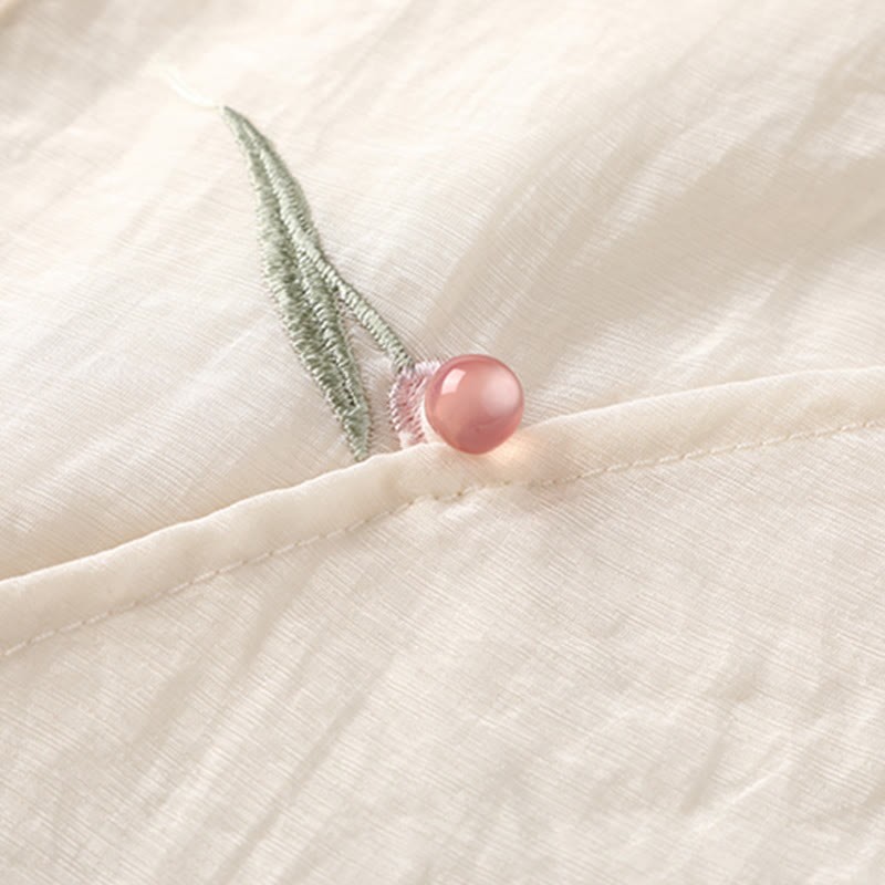 Vintage Schnalle Blumenstickerei Top Pferdegesicht Rock - image 5