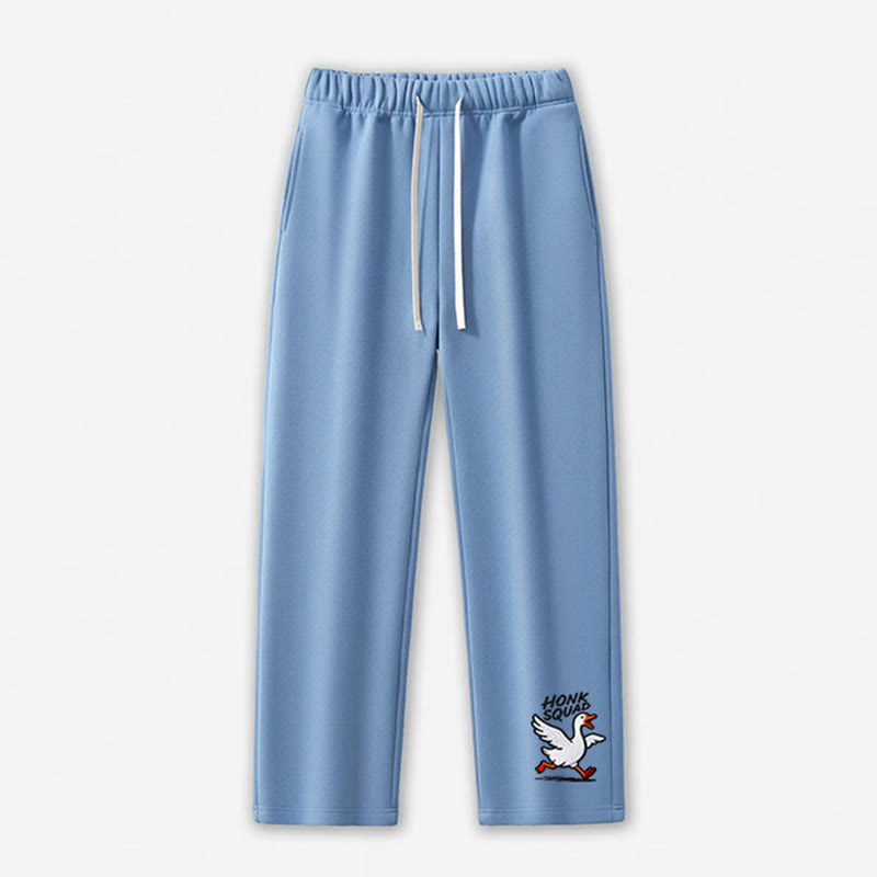 HONK SQUAD Running Goose Graphic Freizeithose - Blue - 5XL - image 6