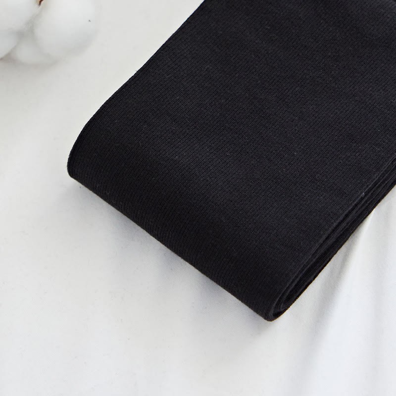 Hellfarbene Strick-Baselayer-Hose - Schwarz - Feather Velvet - Stirrup Tights (Suitable for 8–18°C) - image 6