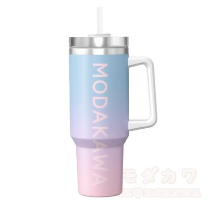 Modakawa Edelstahlbecher mit Farbverlauf (40 oz) - Mehrfarbig G - 40 oz / 1200 ml - image 9