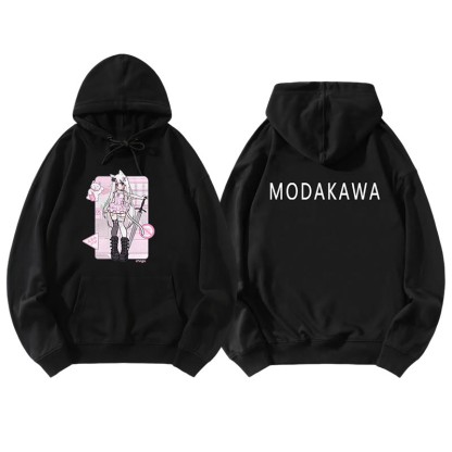 MODAKAWA X airii.exe – Lockerer Kapuzenpullover mit Kitty-Girl-Buchstabendruck - Black A - 5XL - image 8