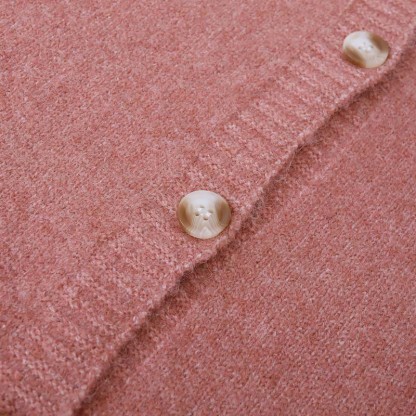 Strickoberteil, Schal, Rock, Strickjacke, vierteiliges Set - image 8