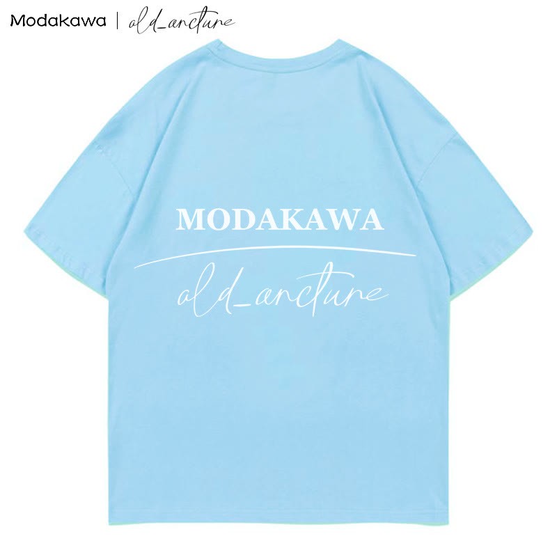 MODAKAWA X old_arcture Blueberry Cake Letter Print T-Shirt - image 4