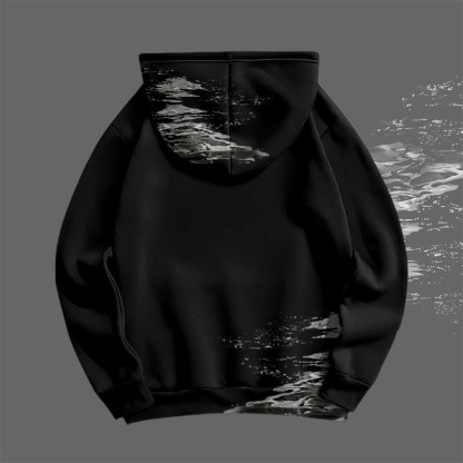 Modakawa Pullover-Hoodie mit Hai-Motiv - image 3