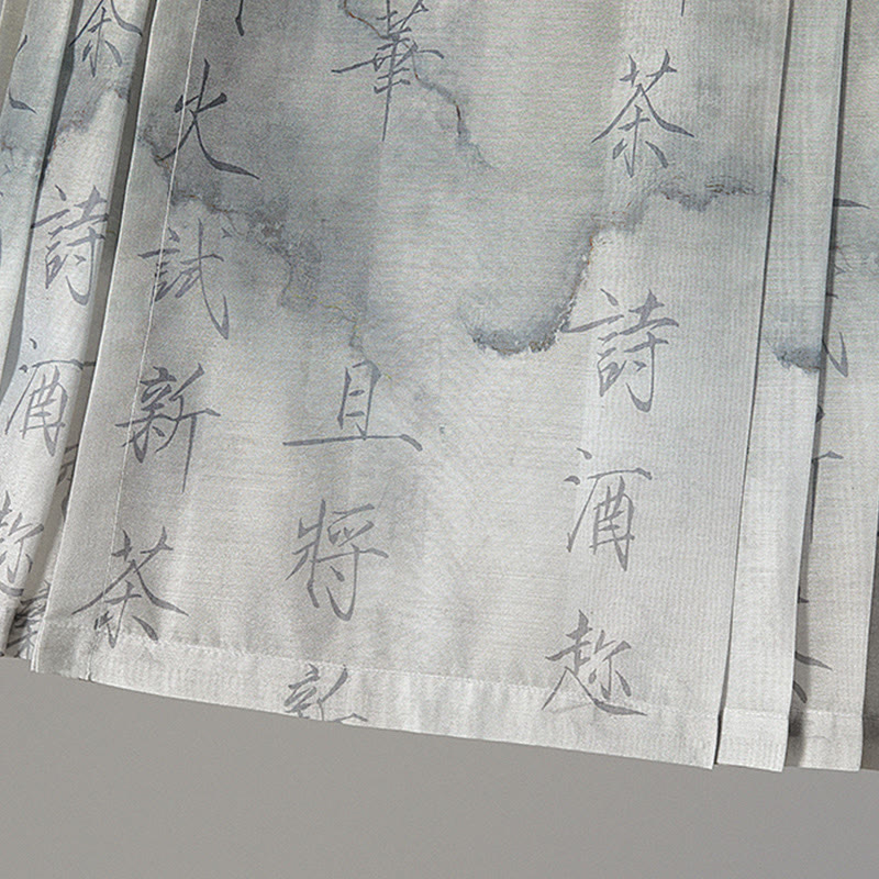 Vintage Schnalle Quaste Shirt Buchstabendruck Pferdegesicht Rock - image 9