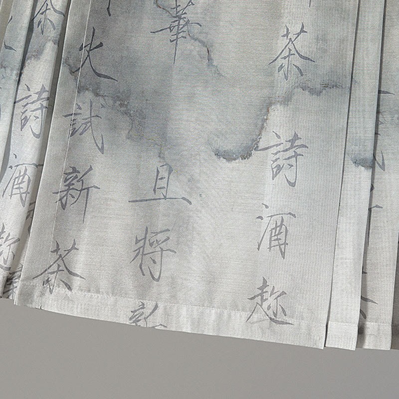 Vintage Schnalle Quaste Shirt Buchstabendruck Pferdegesicht Rock - image 9