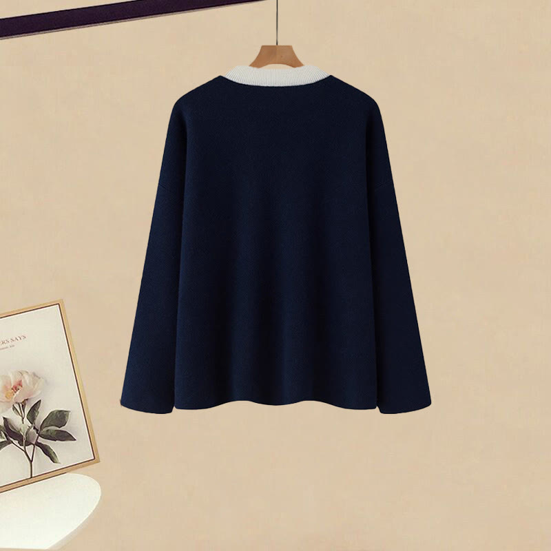 Gefälschtes Partner-Outfit: Pullover und Rock - image 7