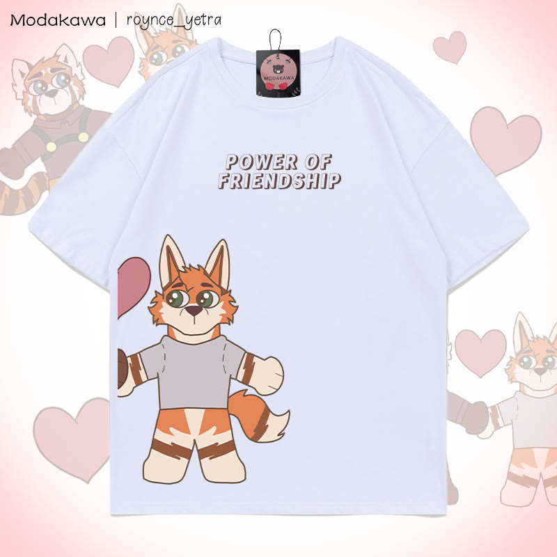 MODAKAWA X roynce_yetra Anderson And Felipe Grafik-T-Shirt - White Anderson - 5XL - image 5