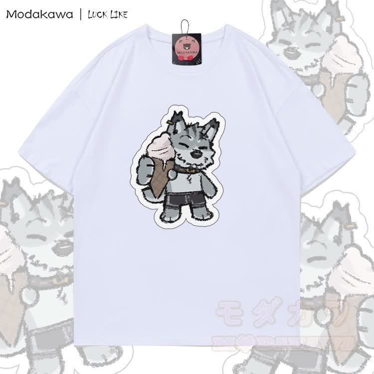 MODAKAWA X LUCK LIKE Ice-cream Remy Graphic 100% Cotton T-Shirt - Weiß - 5XL - image 4