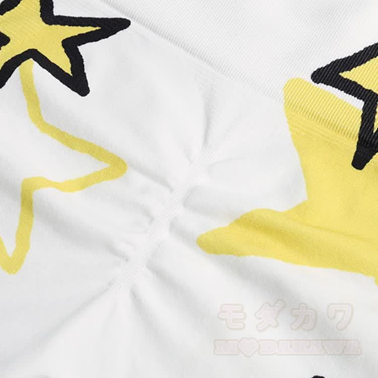 Sporttop mit Cartoon-Welpen- und Sternenmotiv, gekreuzter Rücken, Shorts und passendem Outfit - image 8