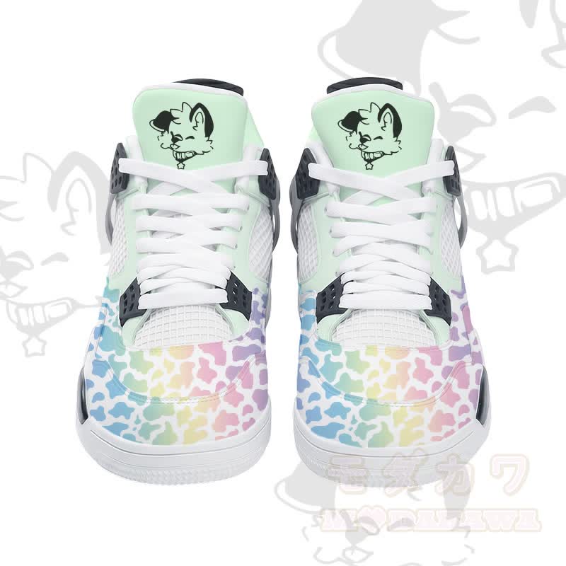 MODAKAWA X popipeko Puppy Camo Graphic Schnür-Sportschuhe mit Luftpolsterung - image 7