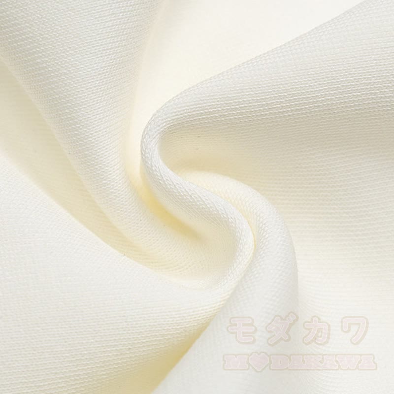 Niedlicher Kapuzenpullover mit Katzenohren, Reißverschluss, Musiknoten-Katzenprint und Spitzenbesatz - image 8