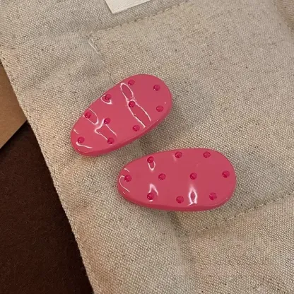 Kawaii Süße Polka-Dot-Haaraccessoires - Pink A - image 10