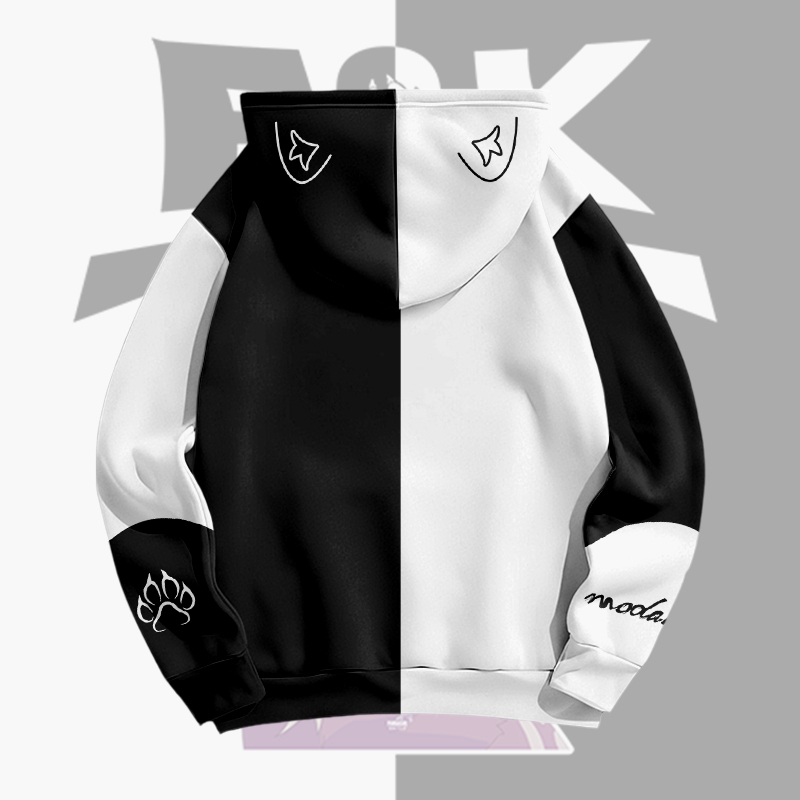 MODAKAWA X pandashk Fox Graphic Pullover Hoodie - image 5