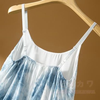 Lagen-Maxikleid im Batik-Look für den Strand - image 7