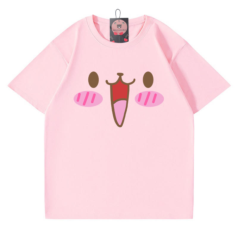 T-Shirt mit Hasenmuster - Pink - 5XL - image 5