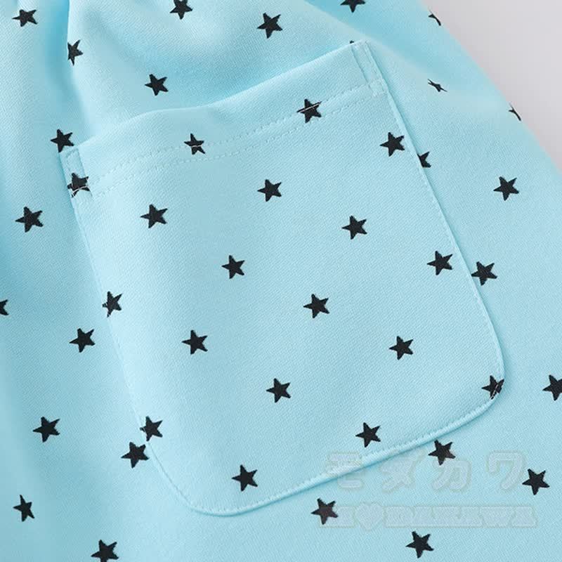 Hochwertige, strapazierfähige Shorts mit Press Star Puppy-Stickerei und Kordelzug - image 11