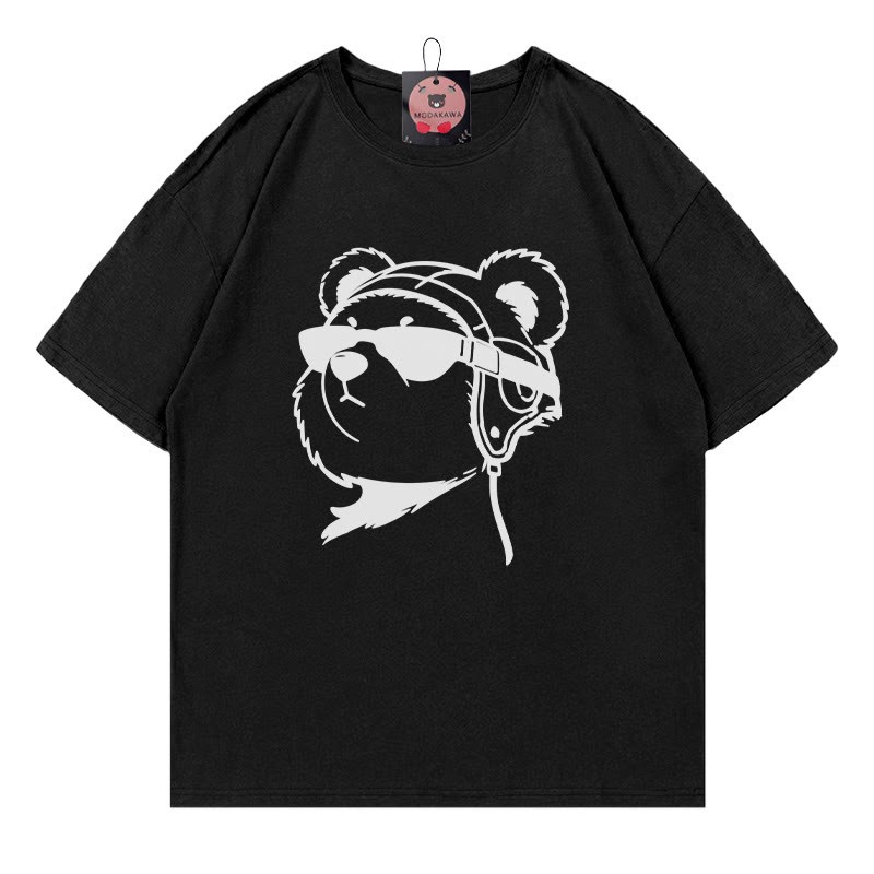 Sonnenbrille Bärenprint T-Shirt - Black - 5XL - image 4