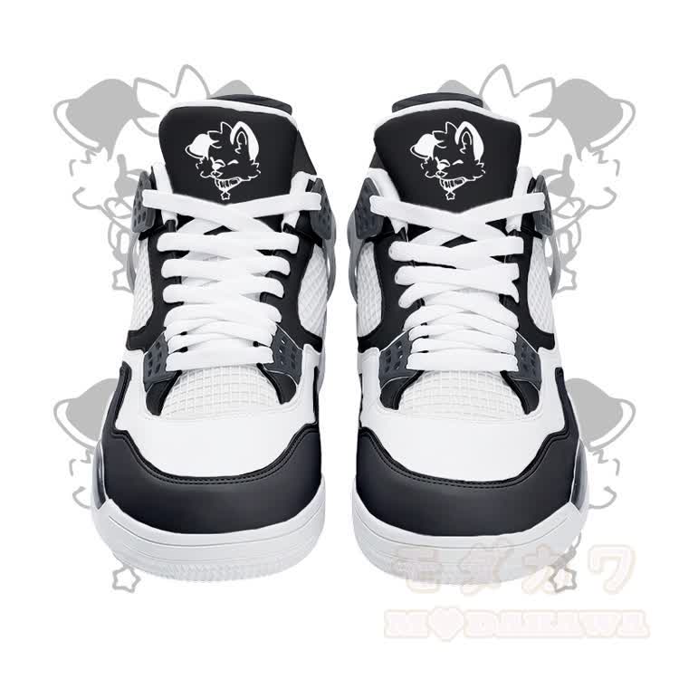 MODAKAWA X popipeko Puppy Graphic Schnür-Sportschuhe mit Luftpolsterung - Schwarz - 48 - image 6
