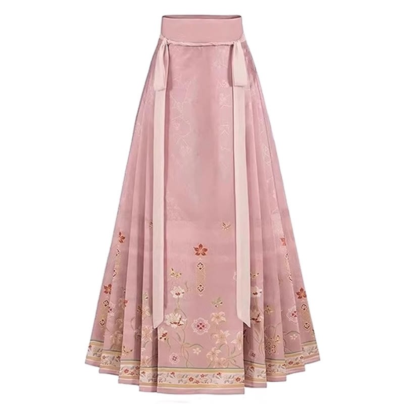 Vintage Schnalle Blumenstickerei Top Pferdegesicht Rock - Rock - XL - image 3